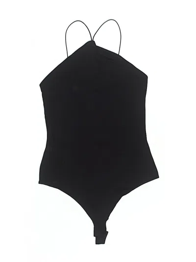 Pre-owned H&m Bodysuit In Black