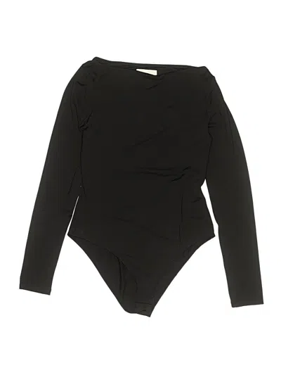 Pre-owned H&m Bodysuit In Black