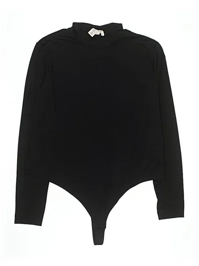 Pre-owned H&m Bodysuit In Black