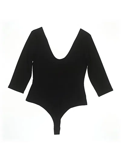 Pre-owned H&m Bodysuit In Black