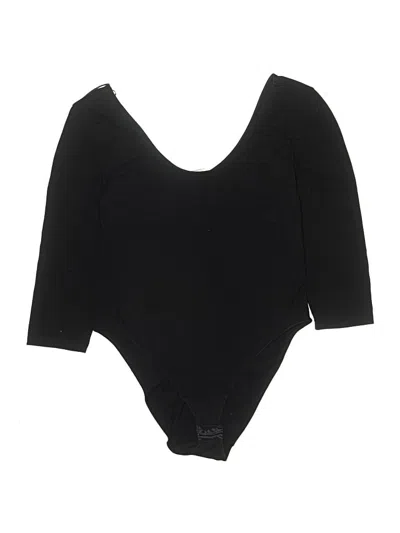 Pre-owned H&m Bodysuit In Black