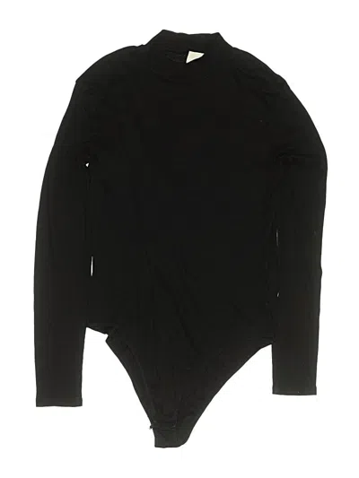 Pre-owned H&m Bodysuit In Black