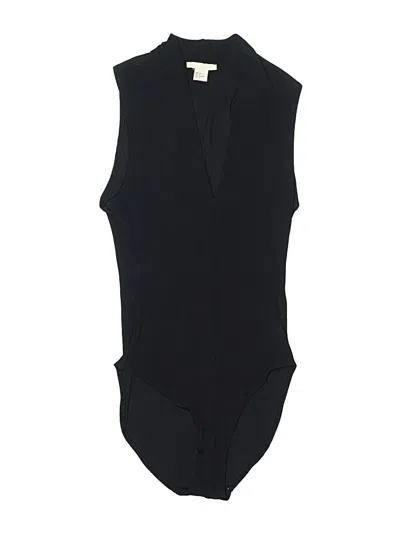 Pre-owned H&m Bodysuit In Black
