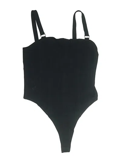 Pre-owned H&m Bodysuit In Black