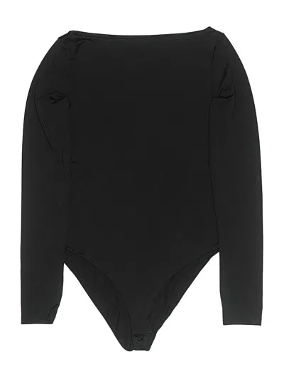 Pre-owned H&m Bodysuit In Black