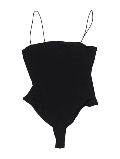 Pre-owned H&m Bodysuit In Black