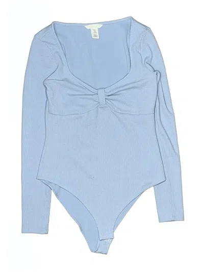 Pre-owned H&m Bodysuit In Blue