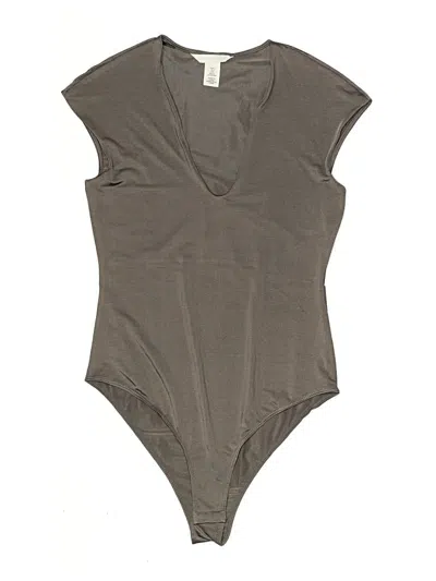 Pre-owned H&m Bodysuit In Gray