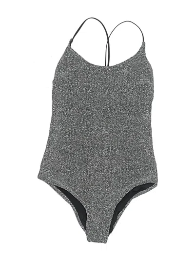 Pre-owned H&m Bodysuit In Gray