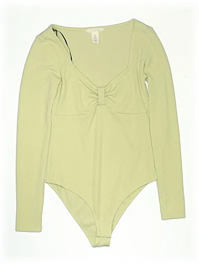 Pre-owned H&m Bodysuit In Green