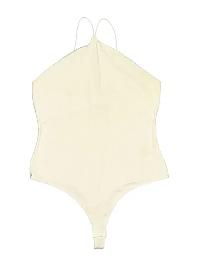 Pre-owned H&m Bodysuit In Ivory