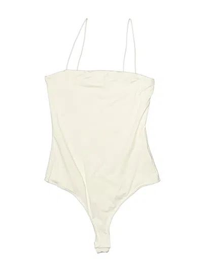 Pre-owned H&m Bodysuit In Ivory