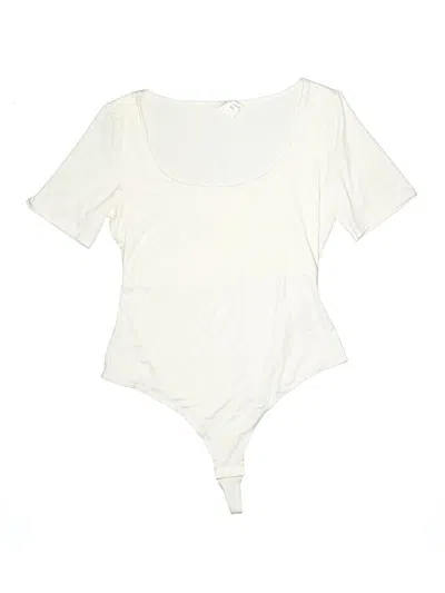 Pre-owned H&m Bodysuit In Ivory