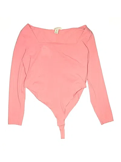 Pre-owned H&m Bodysuit In Pink