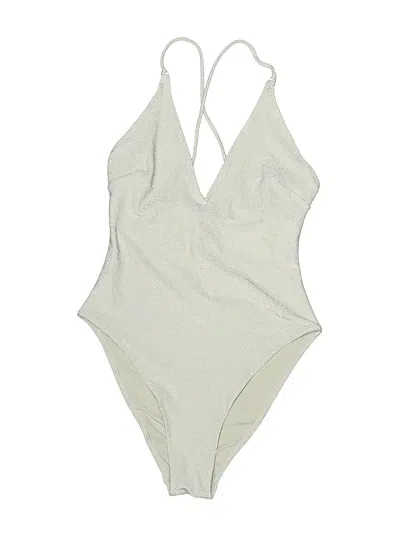 Pre-owned H&m Bodysuit In Silver