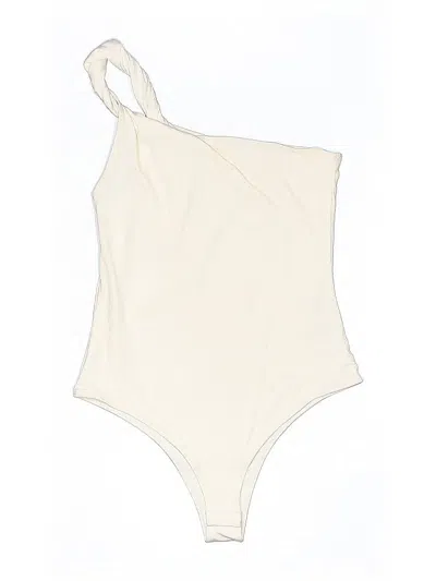 Pre-owned H&m Bodysuit In White