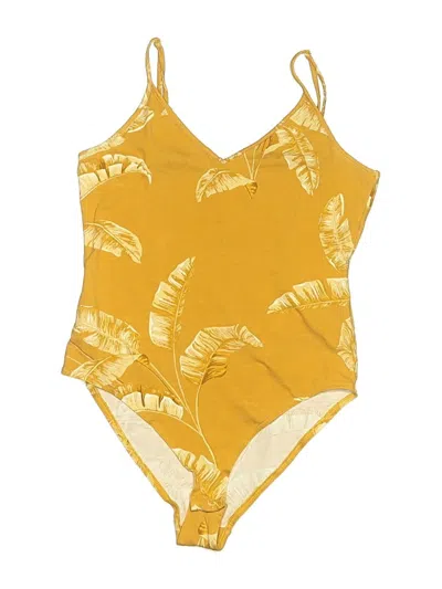 Pre-owned H&m Bodysuit In Yellow