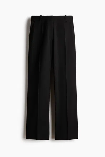 H&m Bootcut Dress Pants In Black