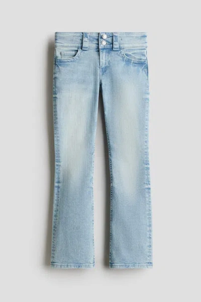 H&m Kids'  Bootcut Leg Low Jeans In Blue