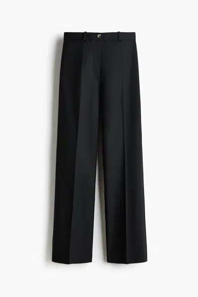 H&m Bootcut Pants In Black