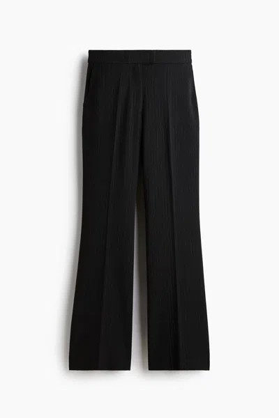H&m Bootcut Pants In Black