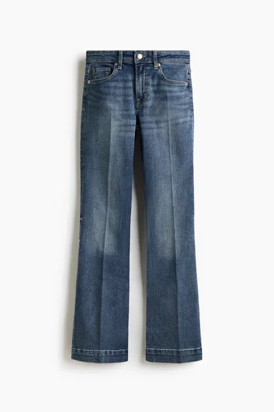 H&m Bootcut Regular Jeans In Blue