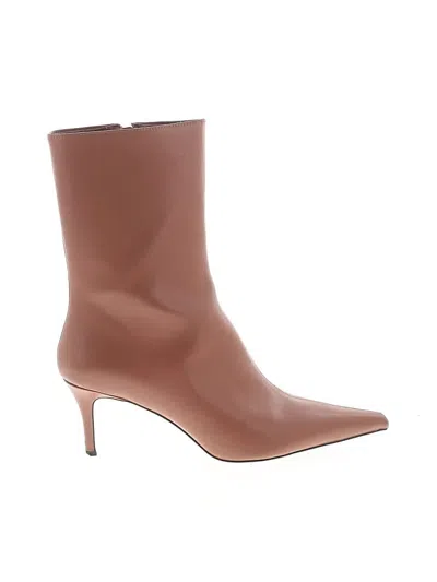 Pre-owned H&m Boots In Brown