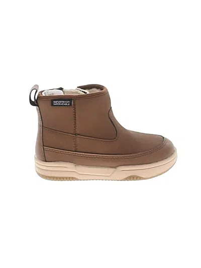 Pre-owned H&m Kids' Boots In Brown