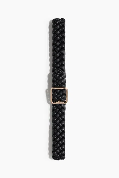 H&m Braided Belt In Black