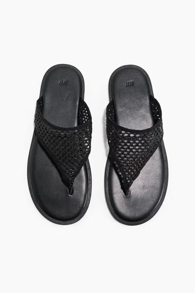 H&m Braided Flip-flops In Multi