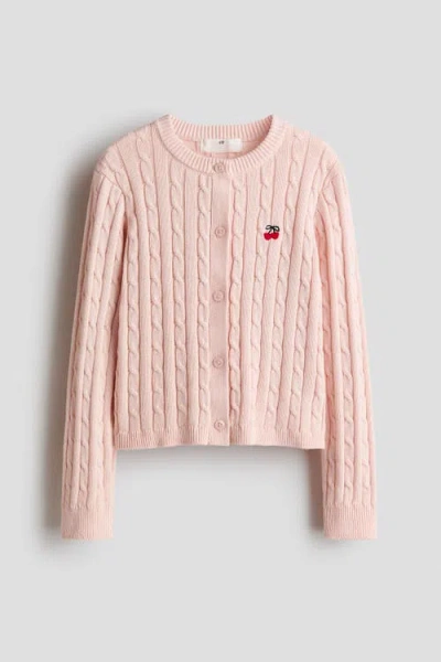 H&m Kids'  Cable-knit Cardigan In Multi