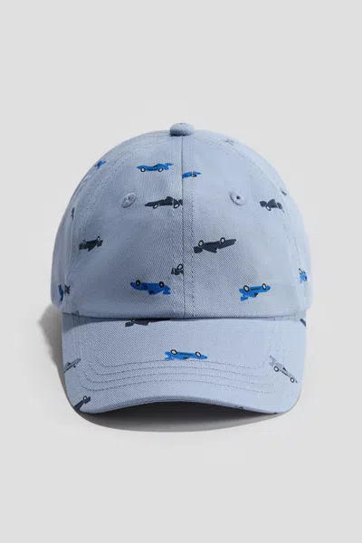H&m Kids' Cap With Motif In Blue