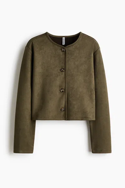 H&m Cardigan In Green