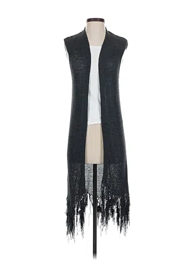 Pre-owned H&m Cardigan Sweater In Black