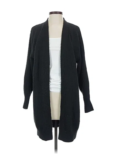 Pre-owned H&m Cardigan Sweater In Black