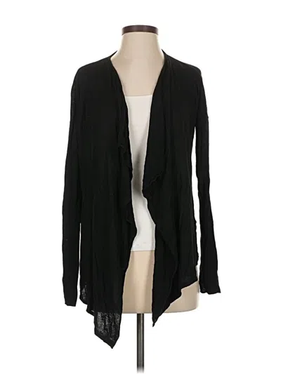 Pre-owned H&m Cardigan Sweater In Black
