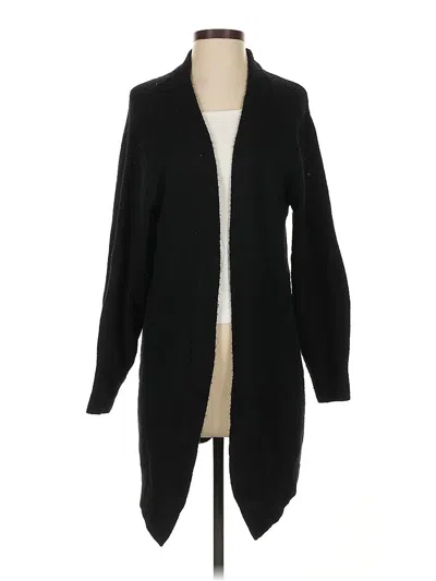 Pre-owned H&m Cardigan Sweater In Black