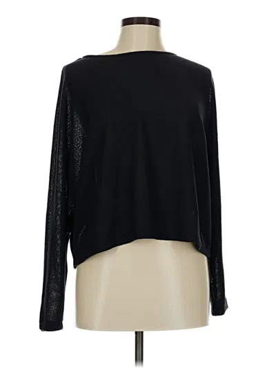 Pre-owned H&m Cardigan Sweater In Black