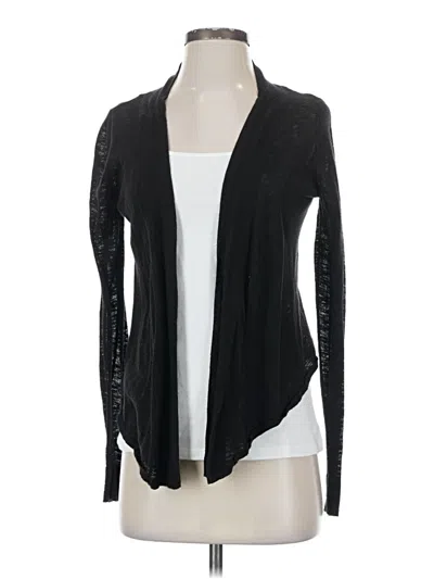 Pre-owned H&m Cardigan Sweater In Black