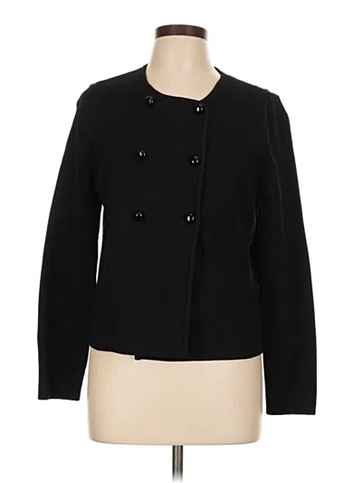 Pre-owned H&m Cardigan Sweater In Black