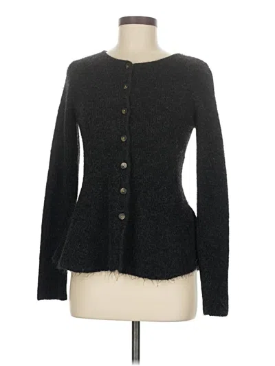 Pre-owned H&m Cardigan Sweater In Black