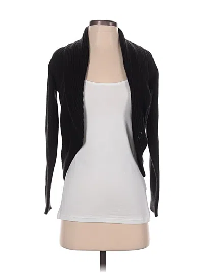Pre-owned H&m Cardigan Sweater In Black
