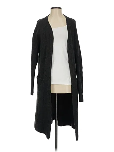 Pre-owned H&m Cardigan Sweater In Black