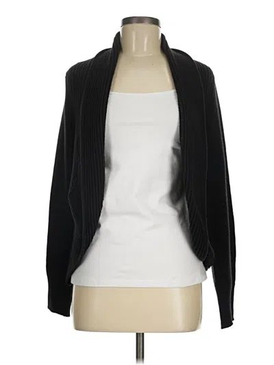 Pre-owned H&m Cardigan Sweater In Black