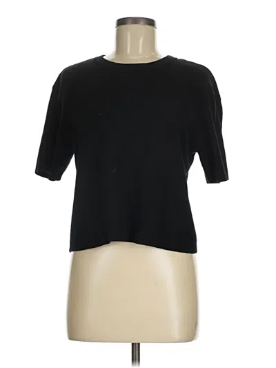 Pre-owned H&m Cardigan Sweater In Black