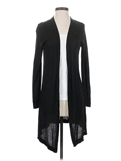 Pre-owned H&m Cardigan Sweater In Black
