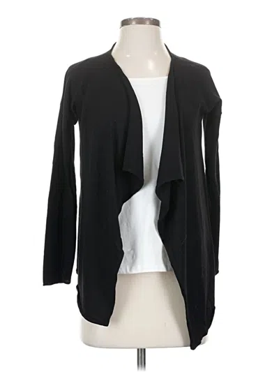 Pre-owned H&m Cardigan Sweater In Black