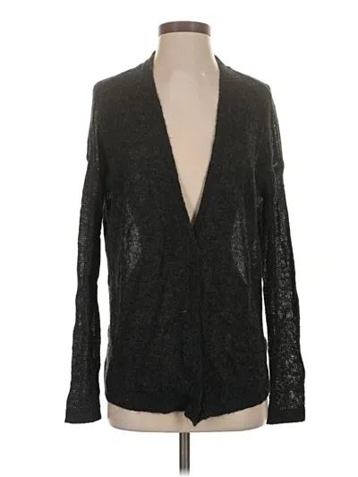 Pre-owned H&m Cardigan Sweater In Black