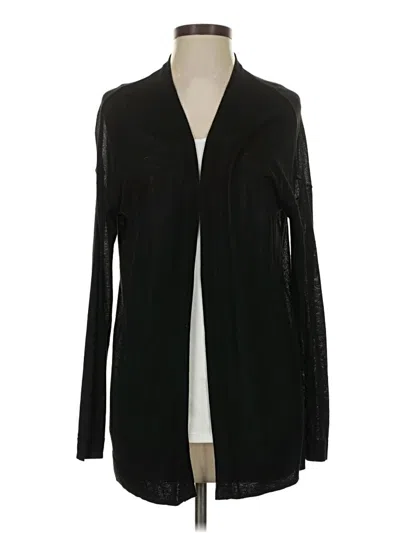 Pre-owned H&m Cardigan Sweater In Black