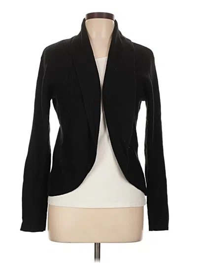 Pre-owned H&m Cardigan Sweater In Black